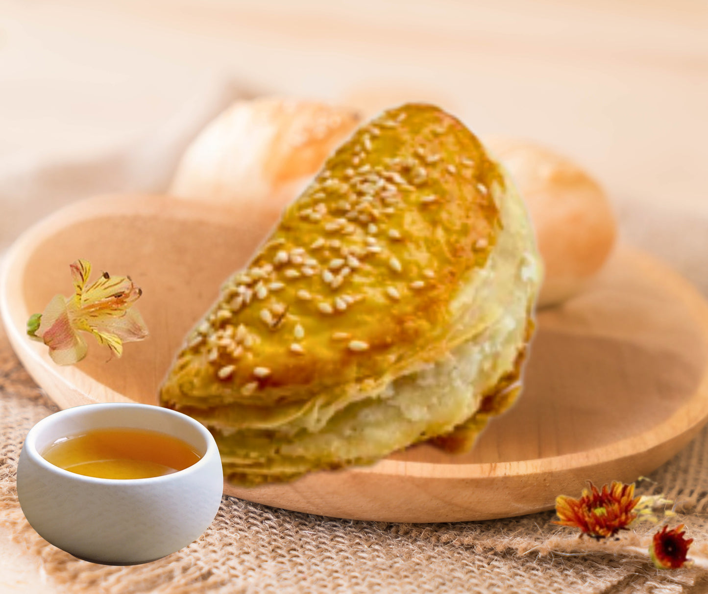 Crispy Durian Pastry