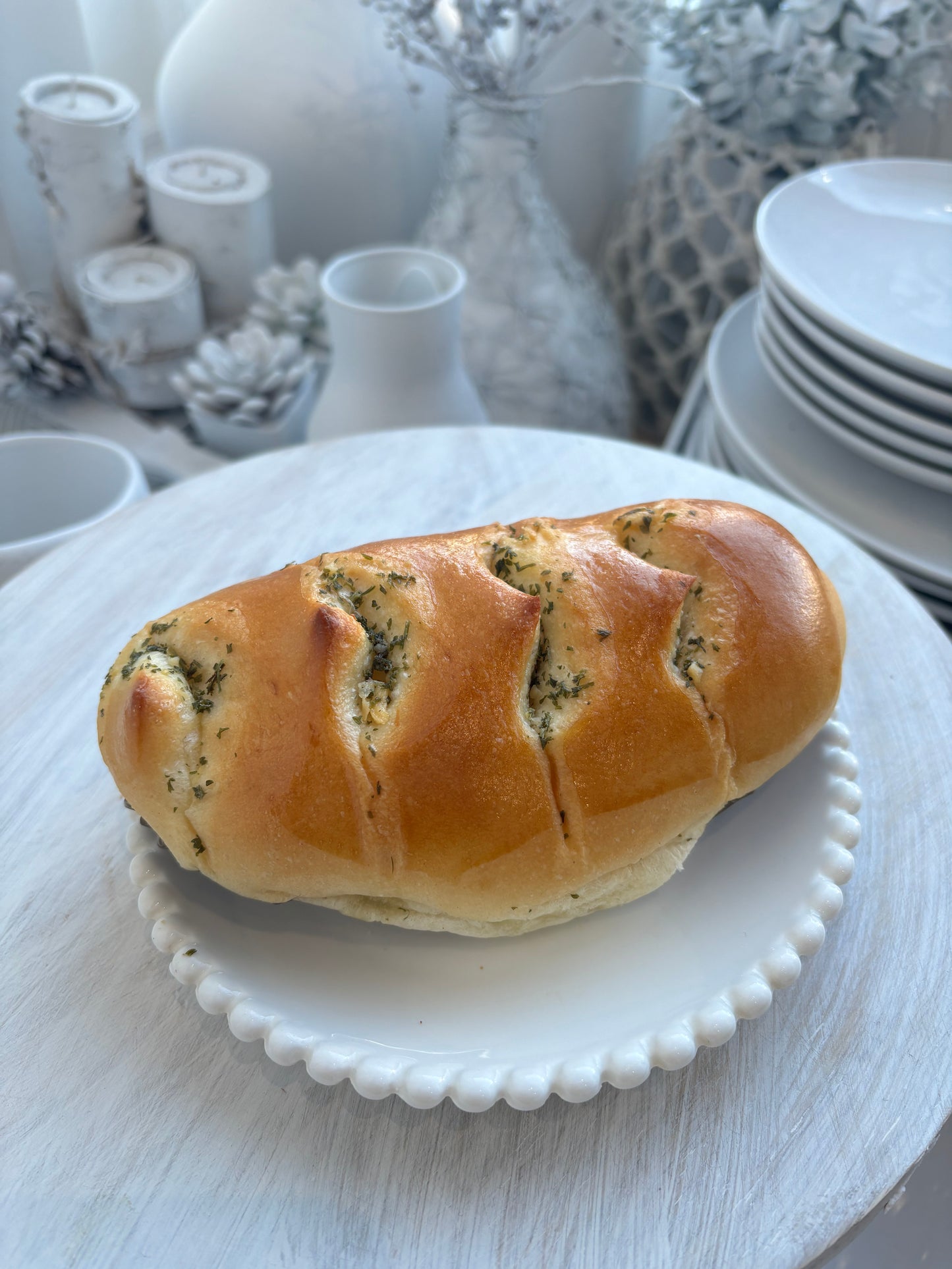 Green Onion Garlic Bun