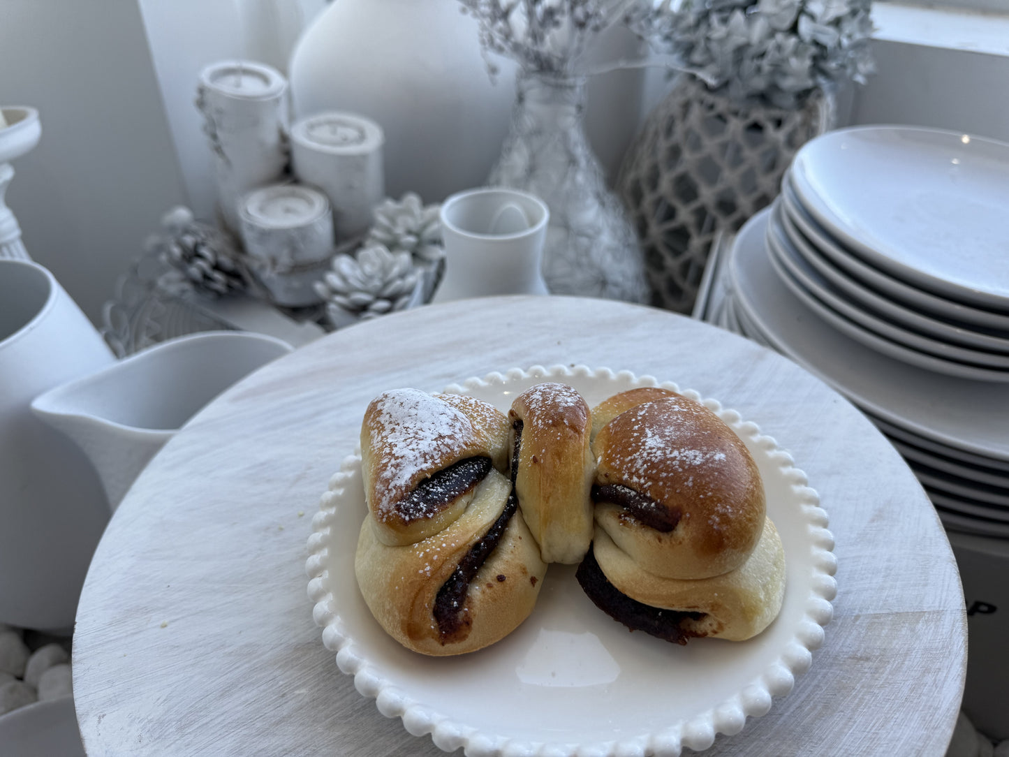 Red Bean Osmanthus Bun