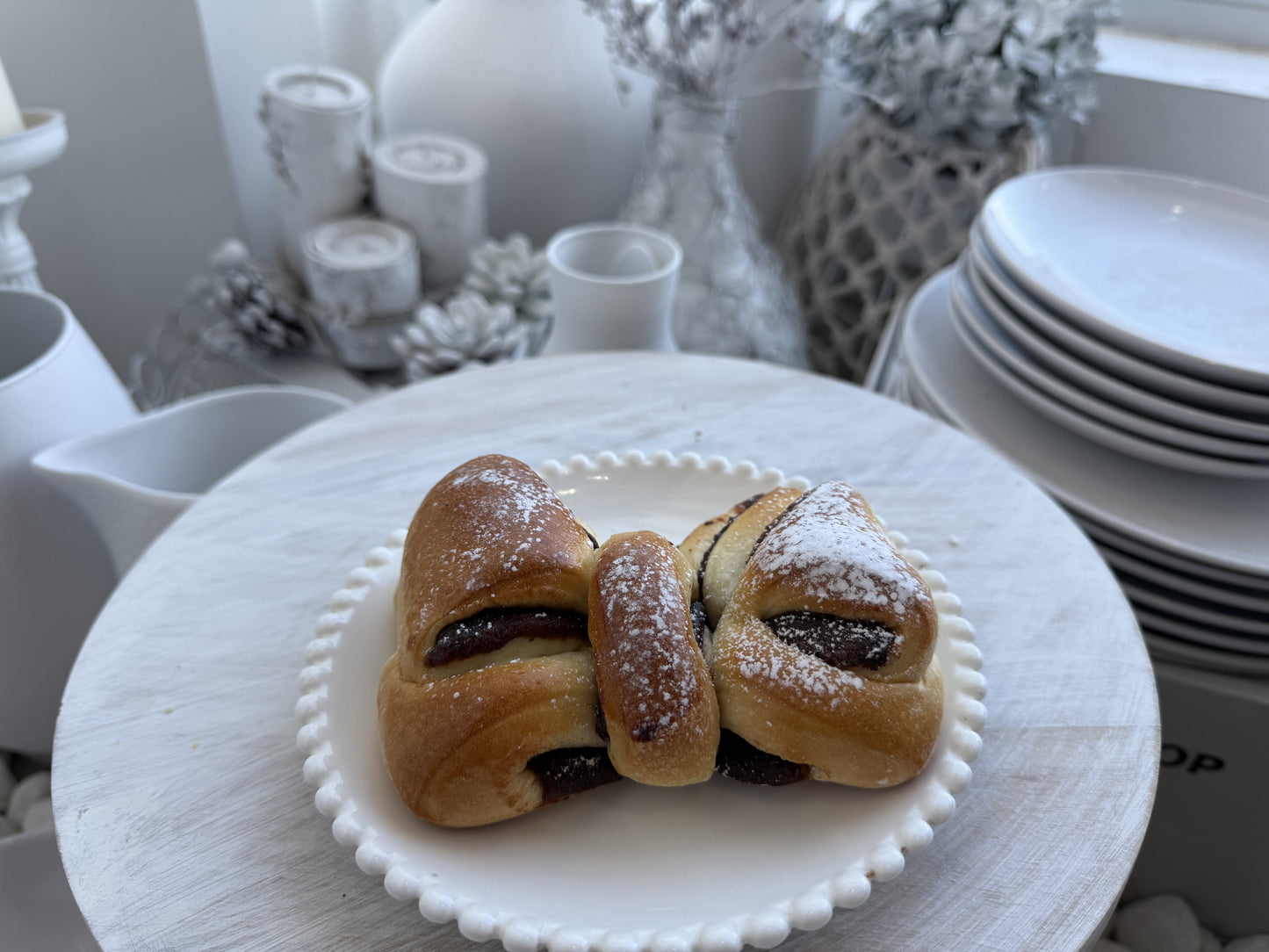 Red Bean Osmanthus Bun