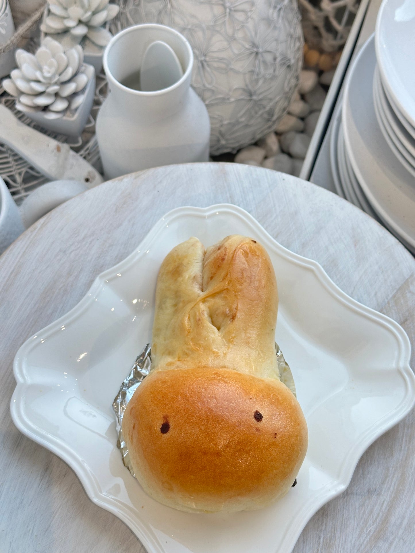 Red bean chestnut bun