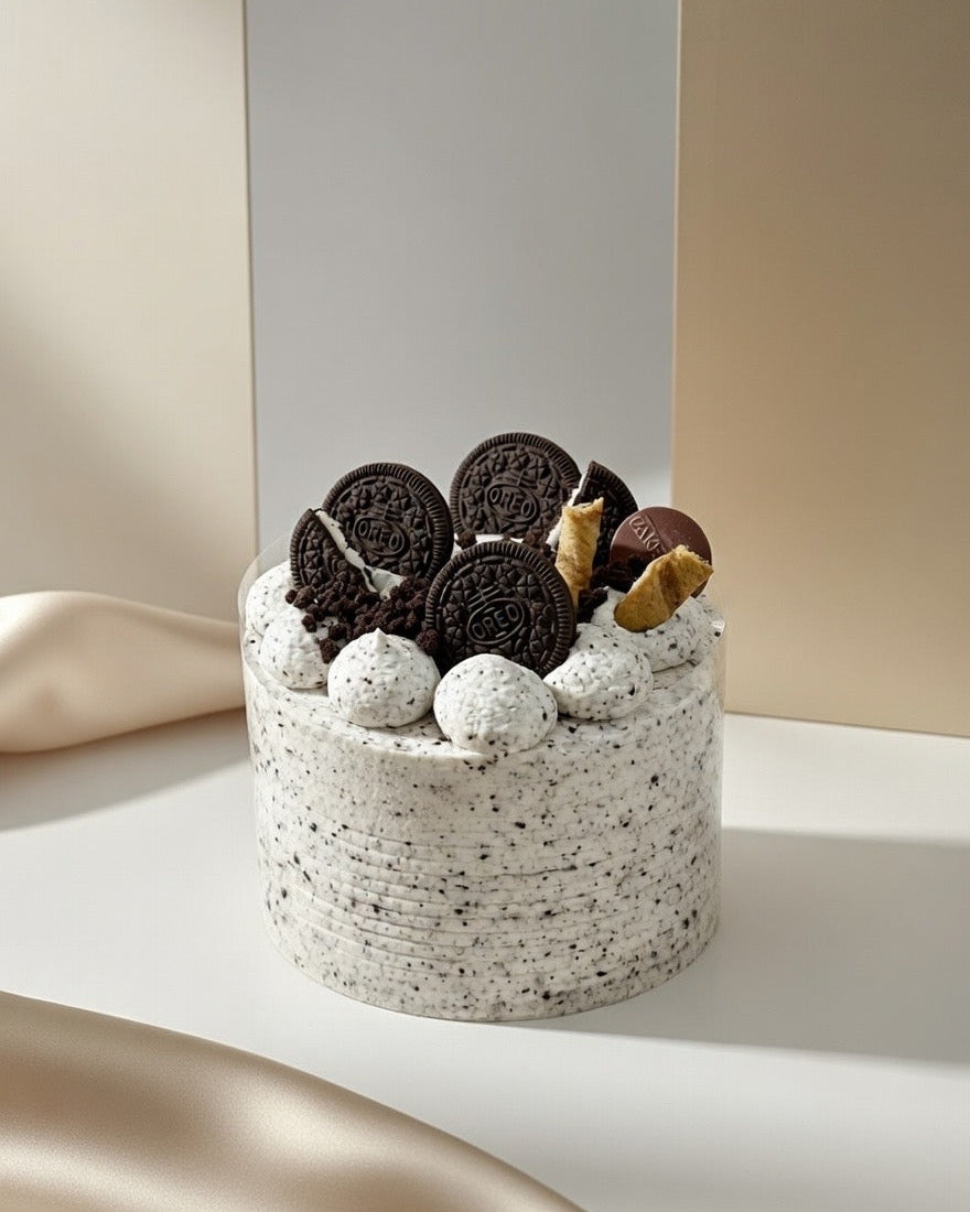 Oreo Cookies Hazelnut Crunch & Cream Cake