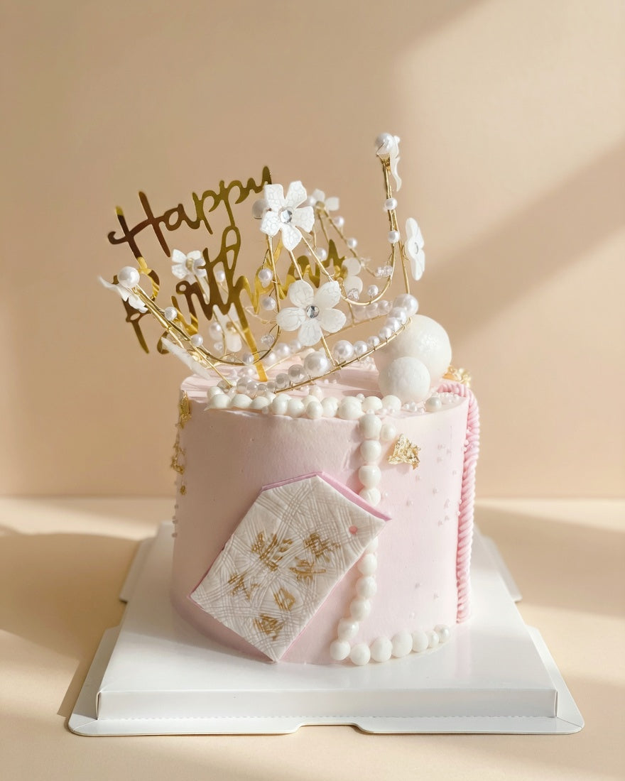Majestic Blush Cake