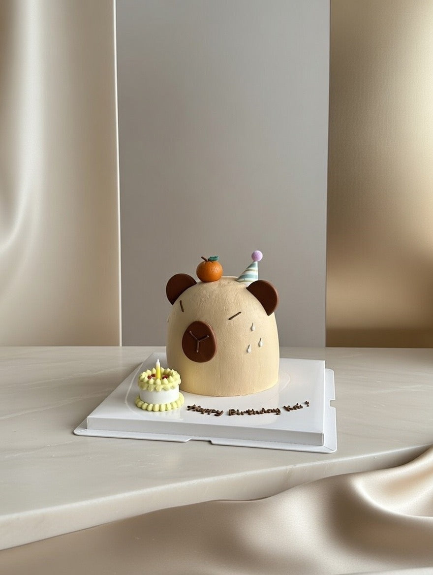 Cute Capybara Cake 6”