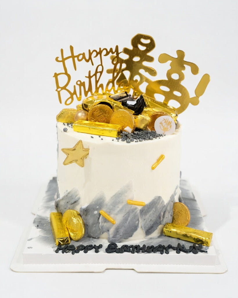 Big Rich Gold Rush Cake