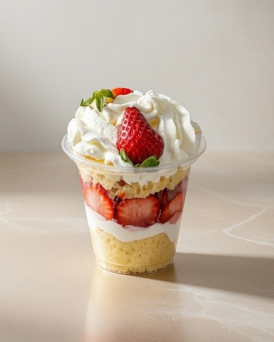 Strawberry Cake Cup