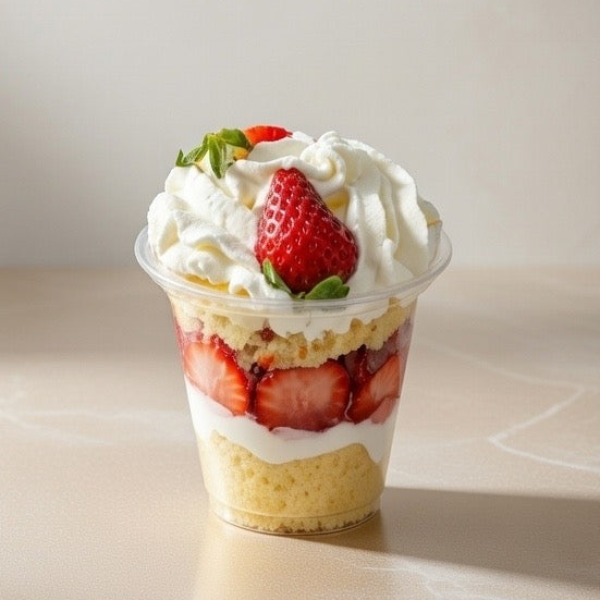 Strawberry Cake Cup