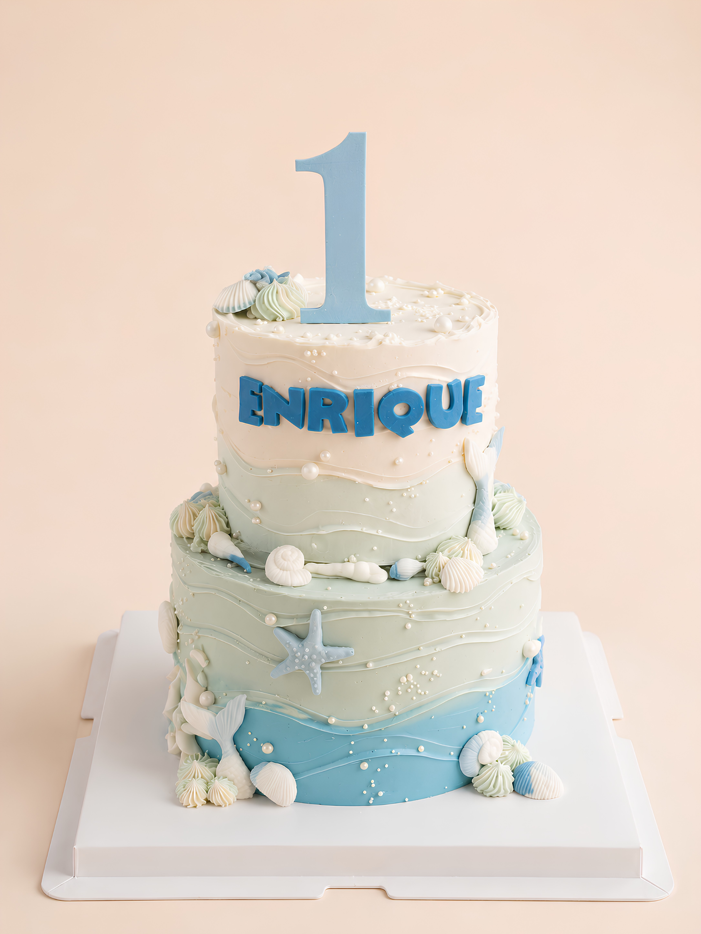 Under the Sea First Birthday Cake