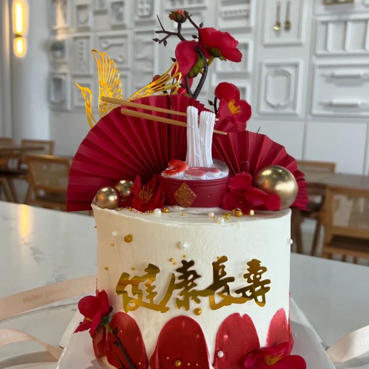 Longevity noodle cake