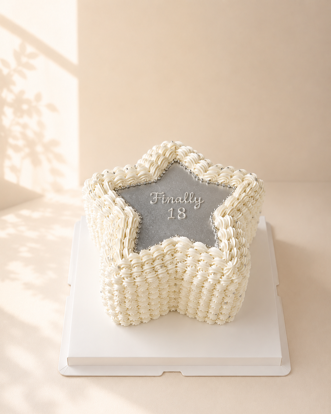 Silver Star Cake