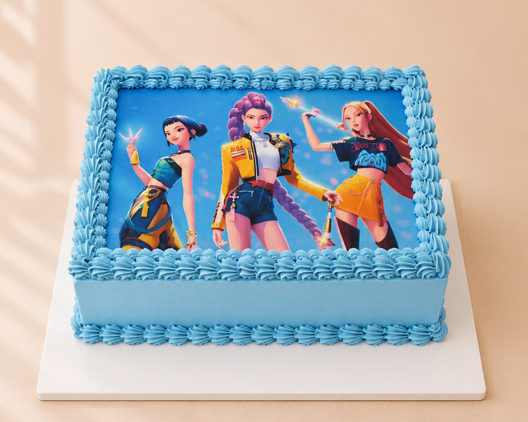 Custom Edible Photo Slab Cake