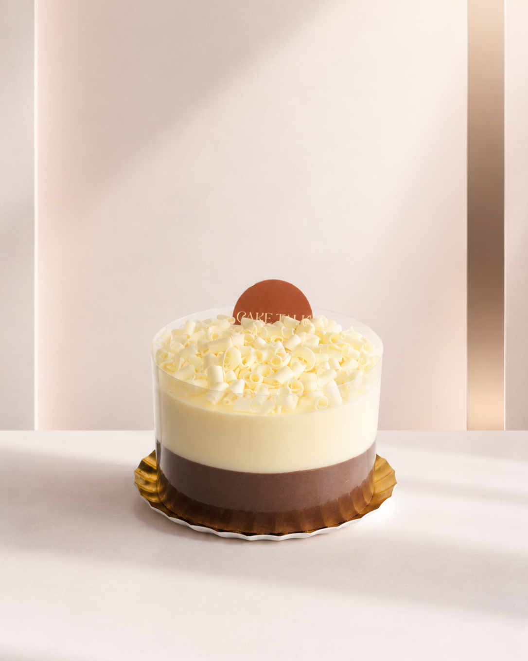 Black & White Chocolate Mousse Cake