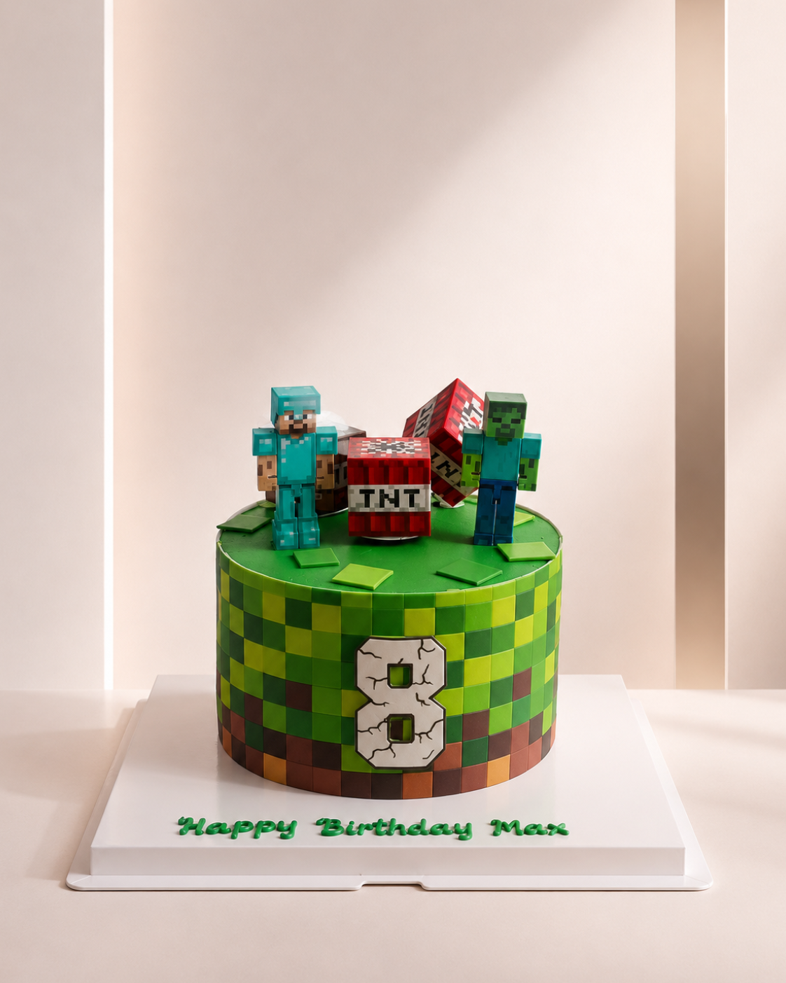 Pixel Adventure Cake
