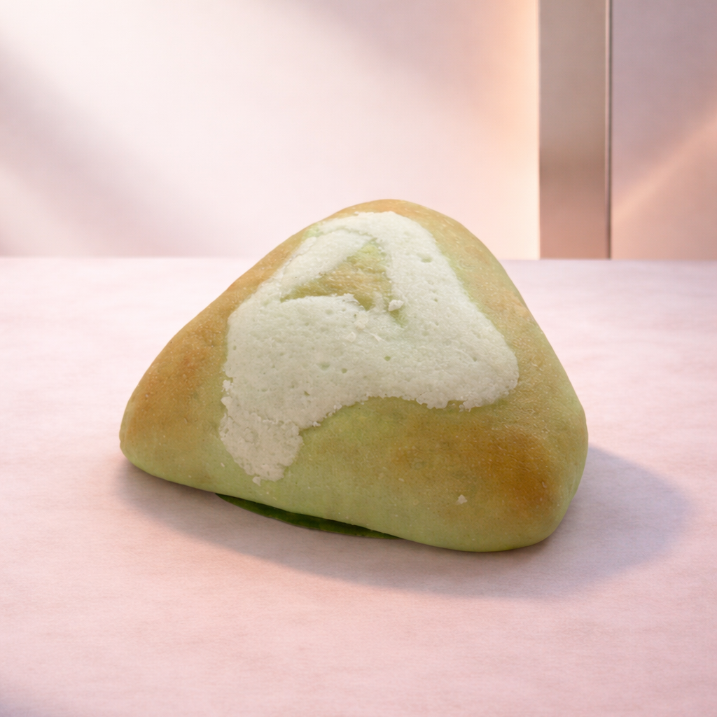 Matcha Purple Rice Streusel Bun