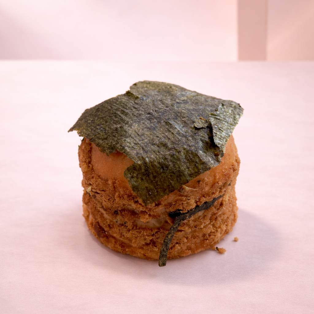 Cheese Pork Floss Seaweed Bun