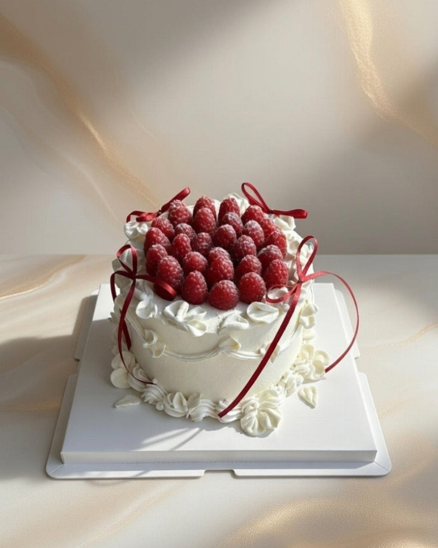 Raspberry Blossom Cake