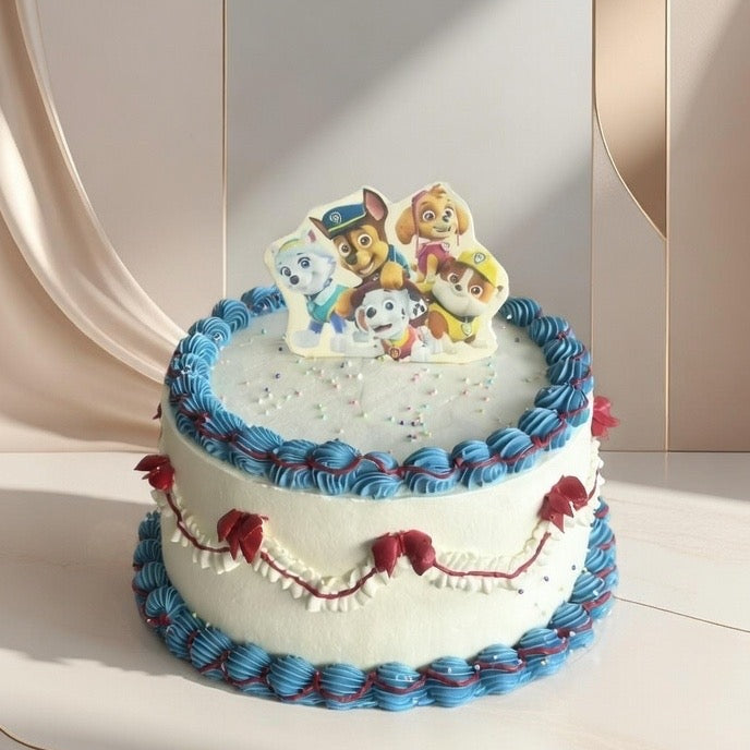 Cartoon Dog Cake