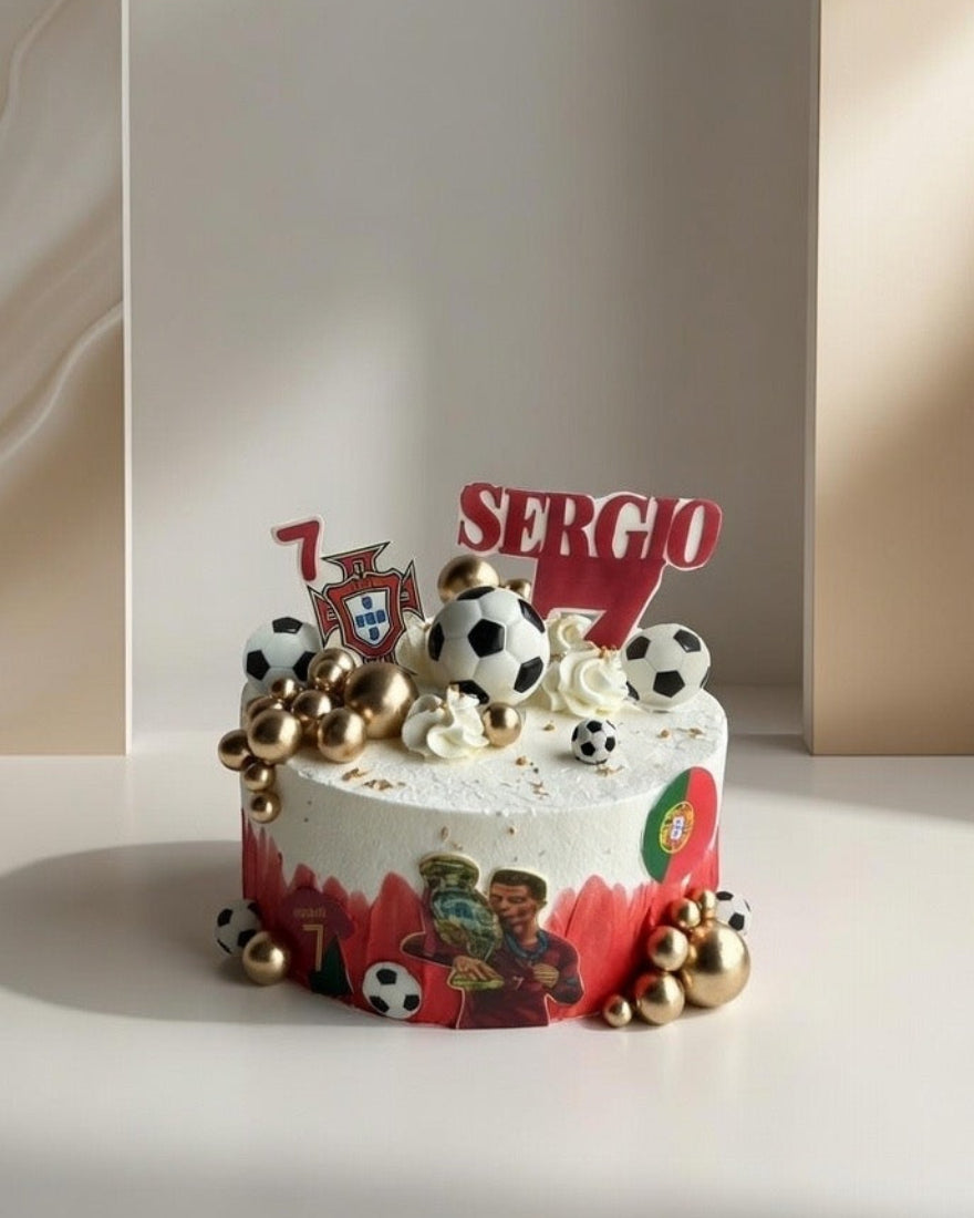 Football Star Cake