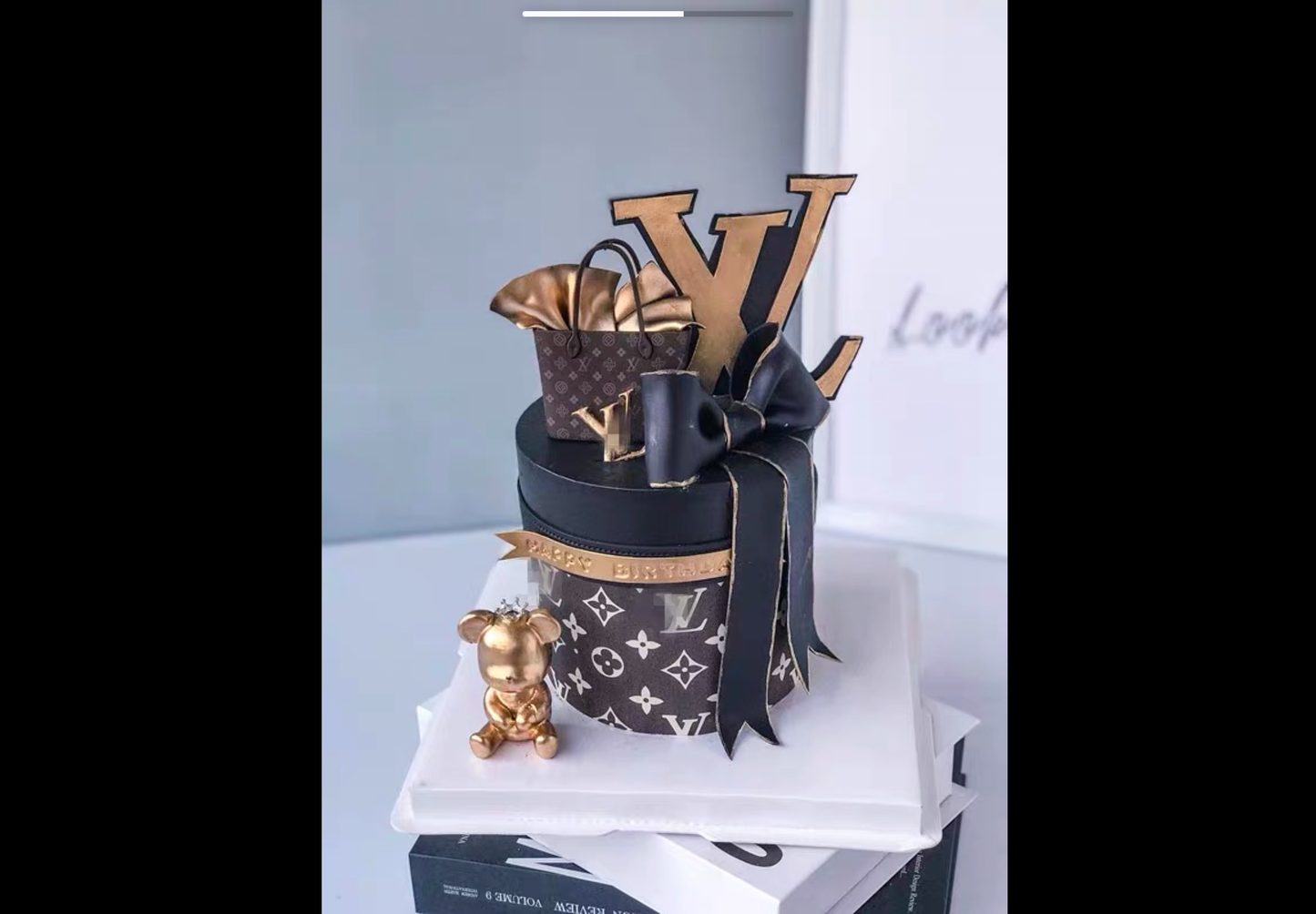 Luxury Brand Cake