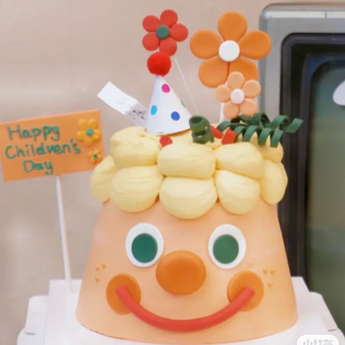 Clown Custom Cake