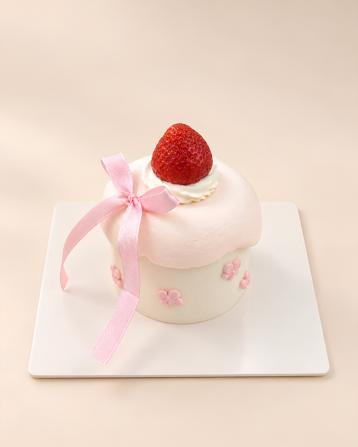 Strawberry Cream Cake