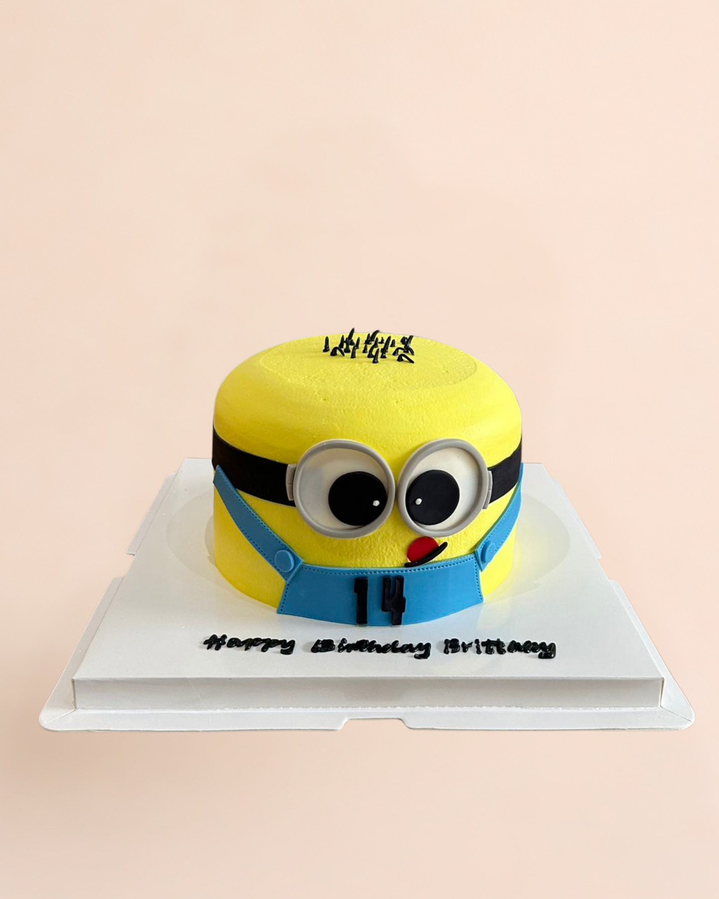 Little Minion Cake