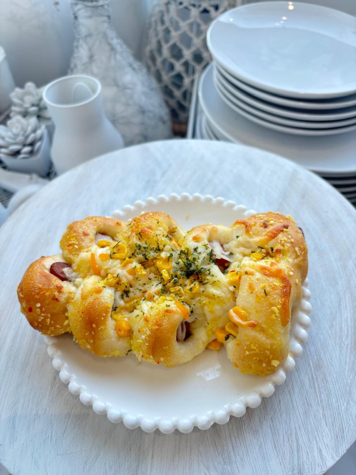 Corn Cheese Sausage Bun