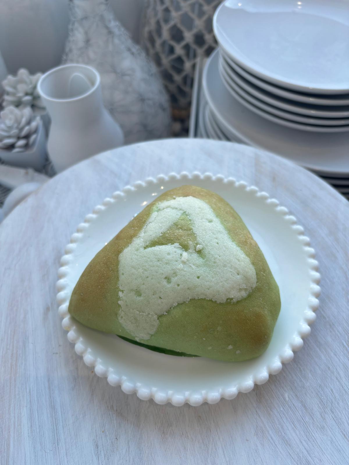 Matcha Sticky Rice Milk Bun