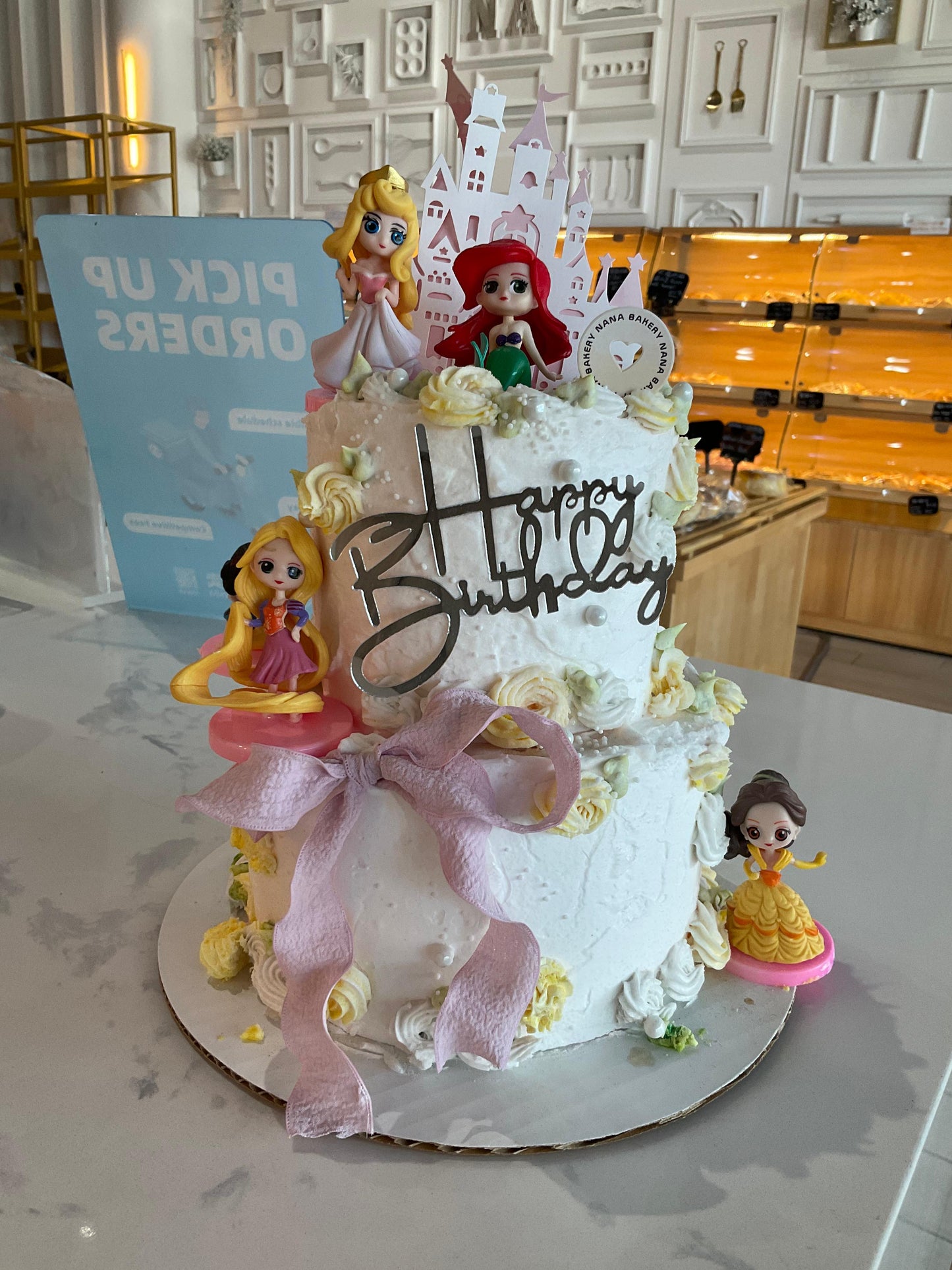 Princess Two Layers Cake