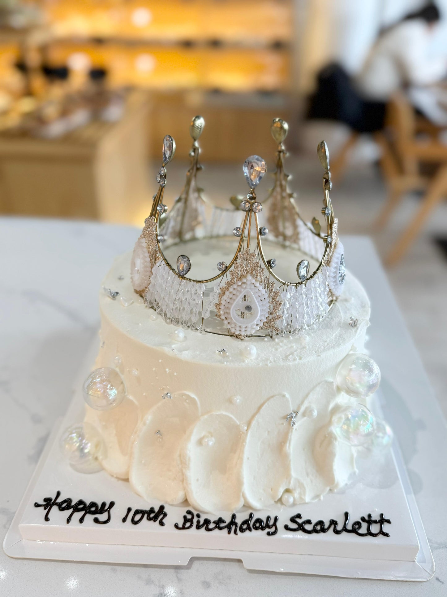 Princess Crown Cake