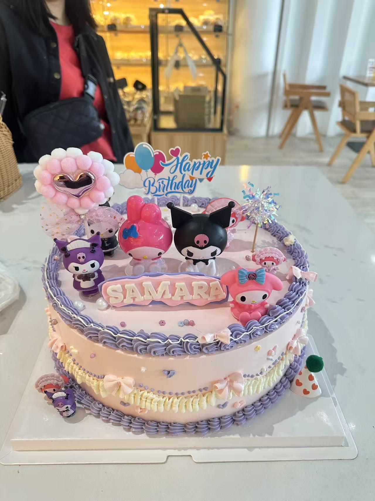 Melody and Kurumi Cake