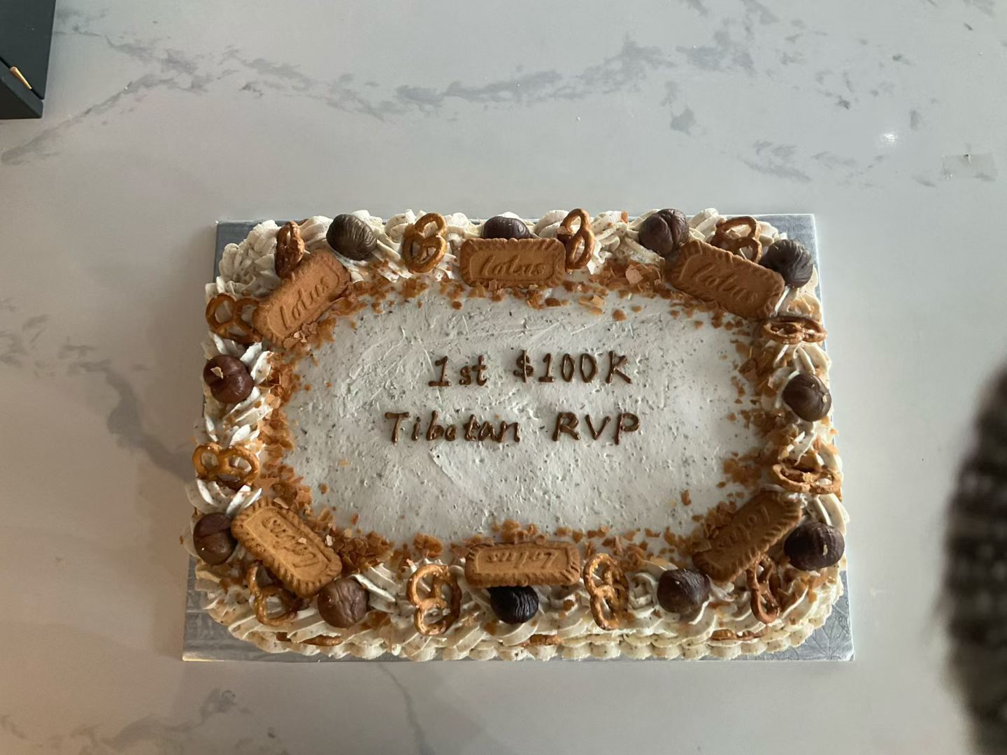 Early Grey Chestnut Slab Cake 伯爵栗子長方形蛋糕