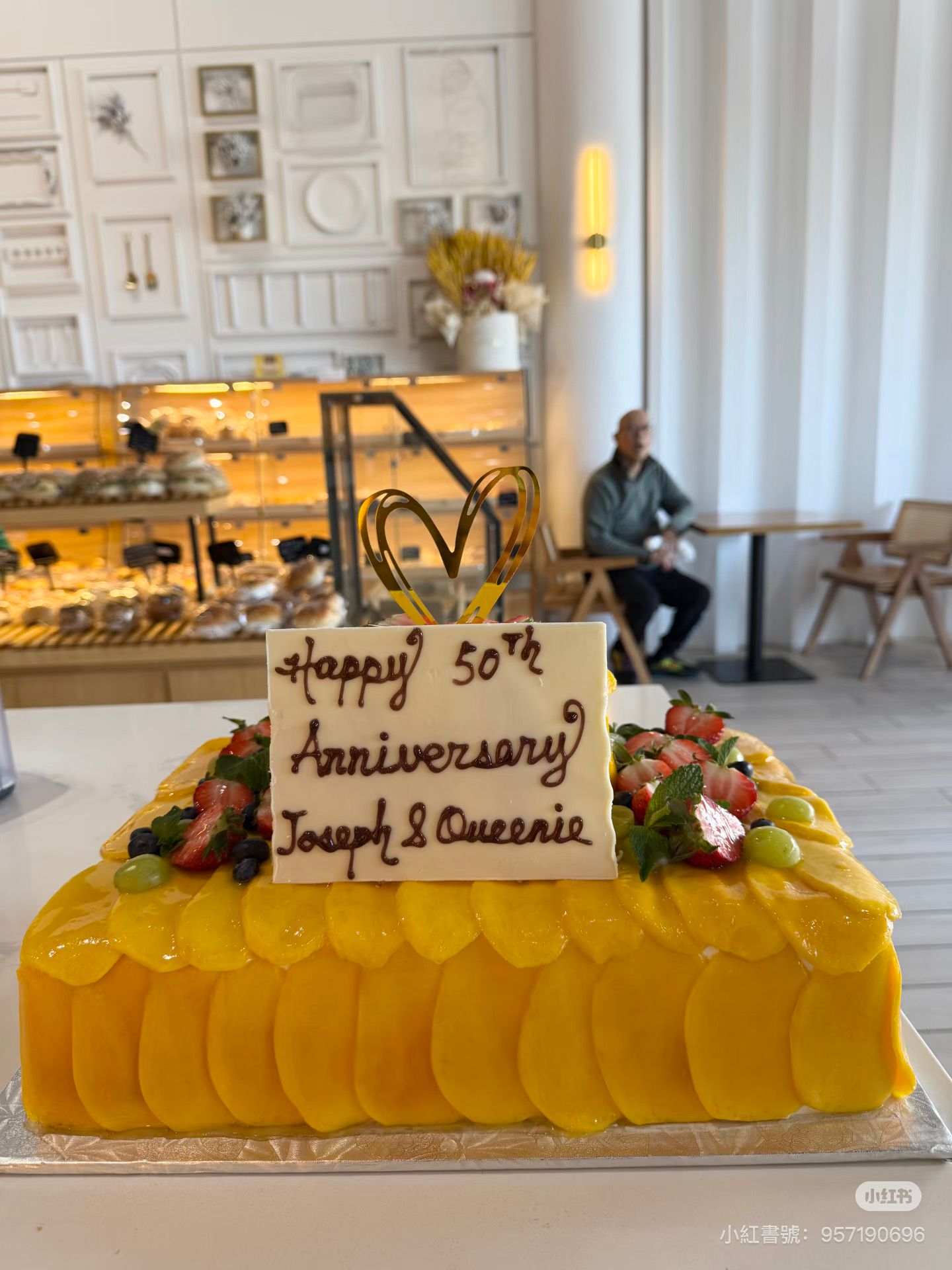 Mango Slab Cake 芒果長方形蛋糕