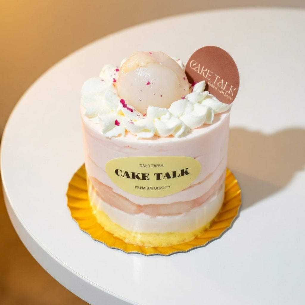 Rose Lychee Mini Cake
