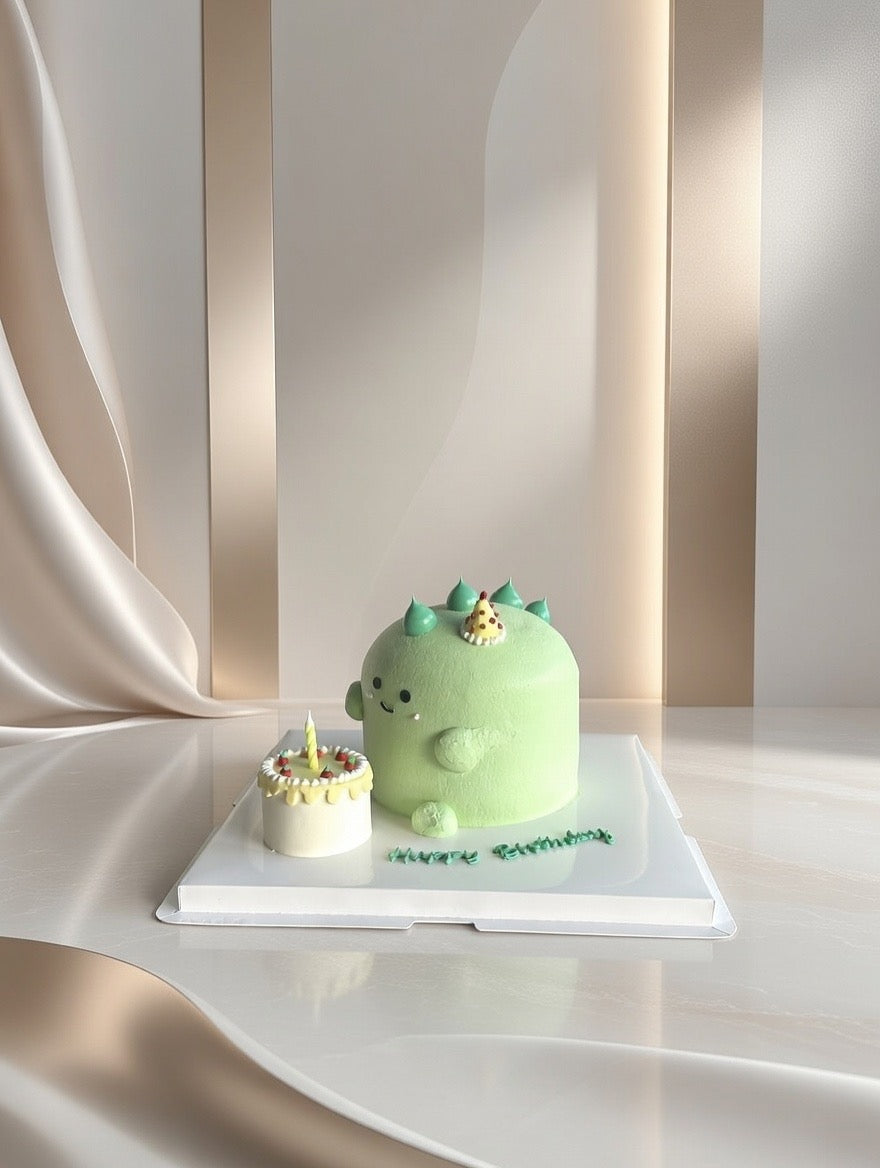 Dinosaur Birthday Cake 6”