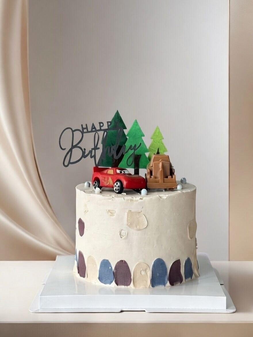 Cartoon Car Cake 卡通跑車蛋糕