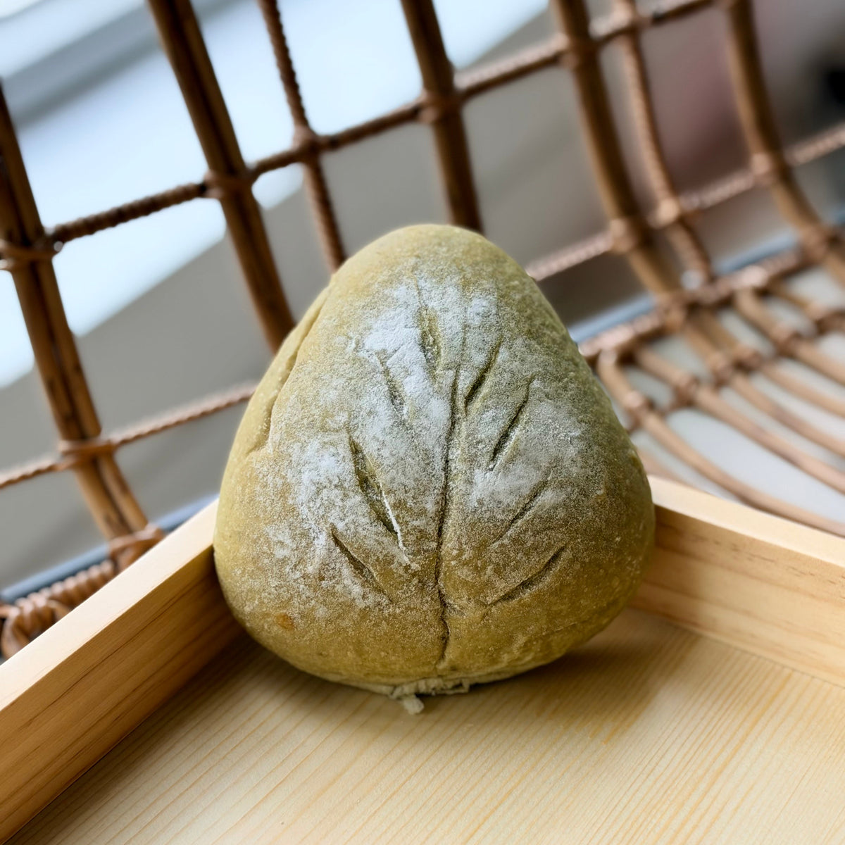 Matcha Milk Streusel Soft Bread