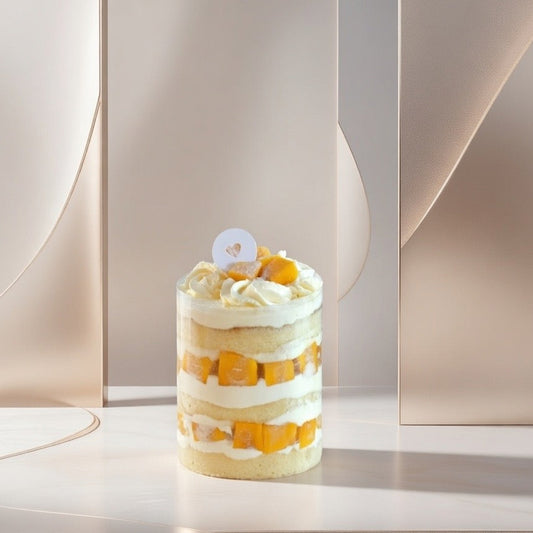 Mango 4 Inch Cake
