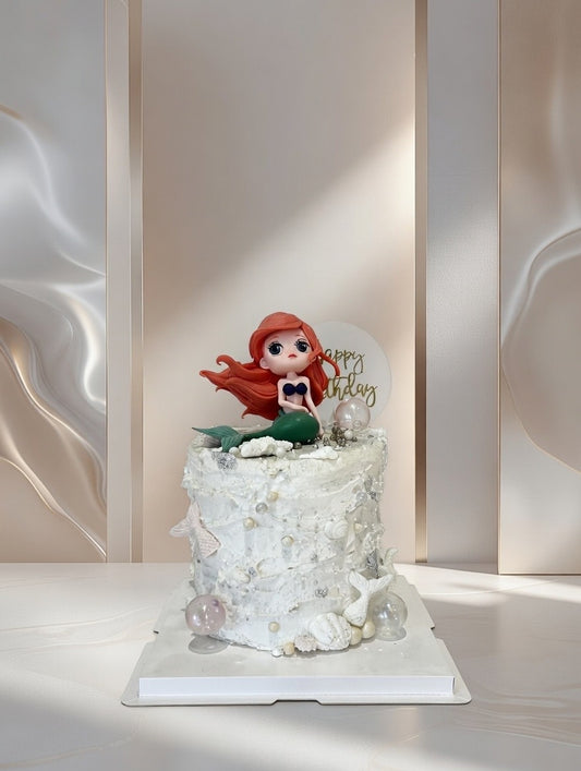 Little mermaid cake