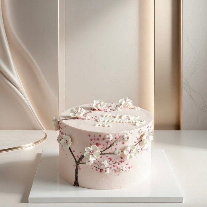 Cherry blossoms 櫻花樹下蛋糕