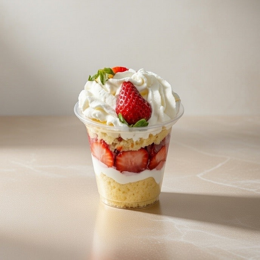 Strawnberry Cup Cake