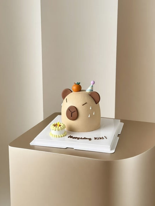 Cute Capybara Cake 6”