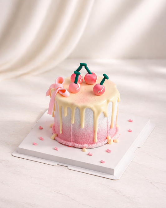 Blushing Cherry Cake