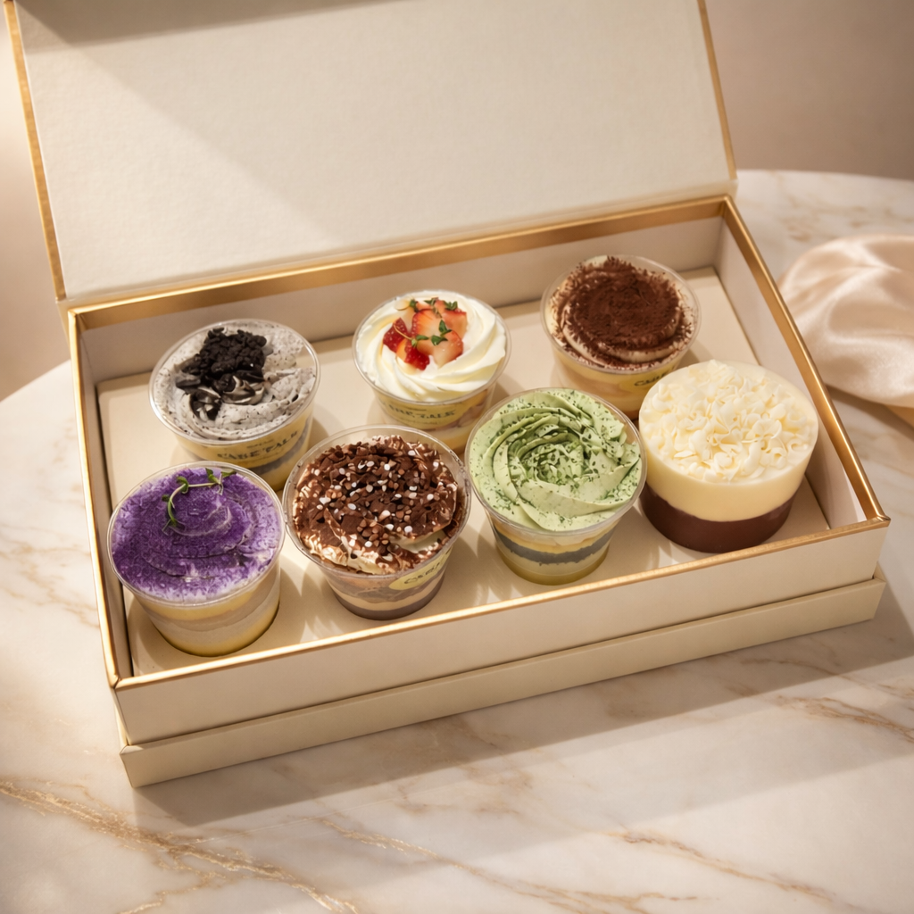 Wedding Cake Taster Box – 7 Signature Flavours