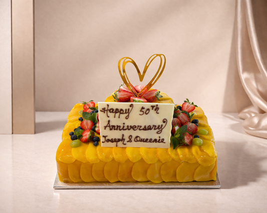 Mango Royale Slab Cake