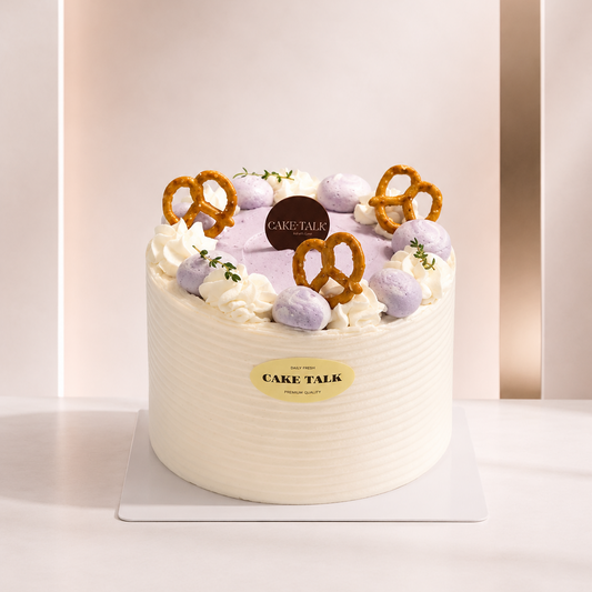 Taro Mochi Cake