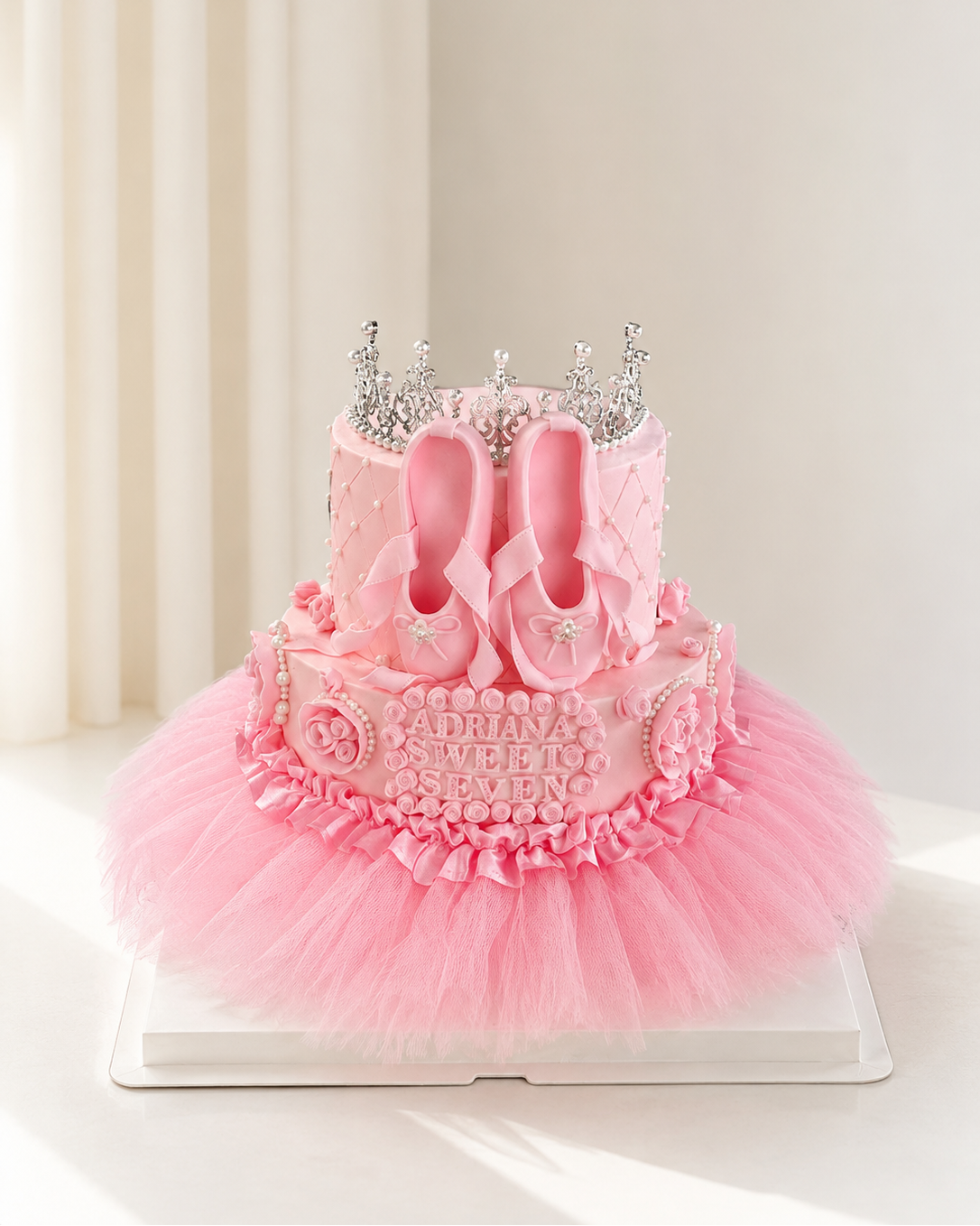 Pink Ballerina Cake