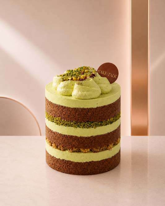 4" Dubai Chocolate Pistachio Cake