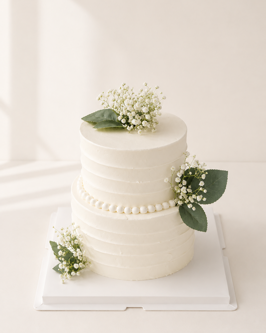 White Symphony Cake