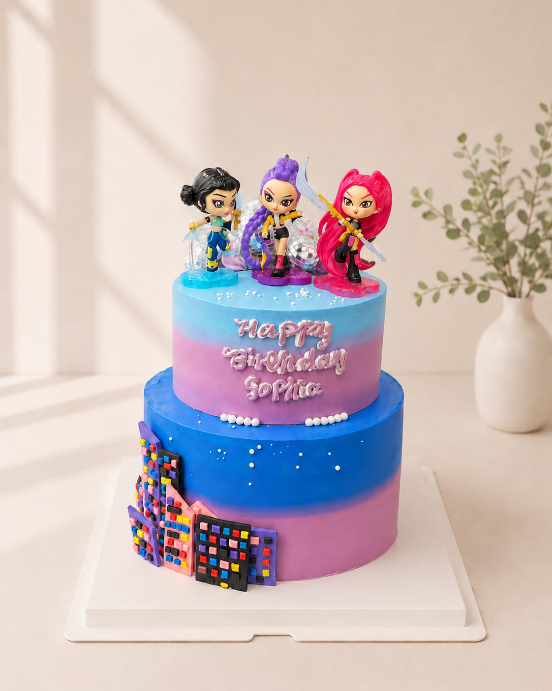 Kpop Demon Hunters Cake